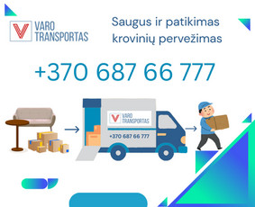Krovinių pervežimas Vilnius–Kaunas